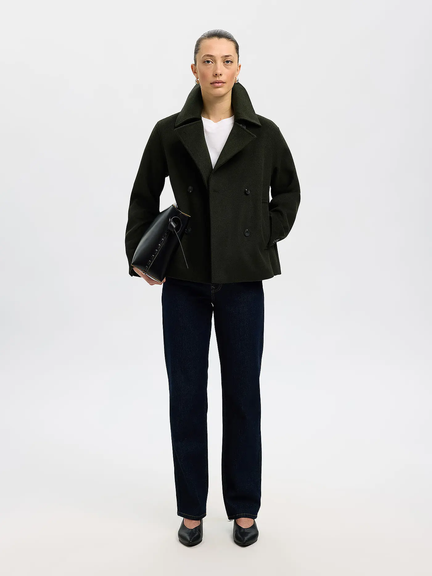 SELECTED FEMME | Wolljacke SLFALMA | 